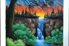 Peta-Lonski-Learning-To-Paint-Waterfall